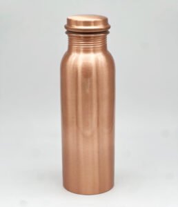 Pure Copper Water Bottle | 32 Oz Sleek Plain Design | Ayurvedic Health Benefits | Leak-Proof & Eco-Friendly | 100% Handmade