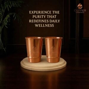 Set of 2 Copper Tumblers