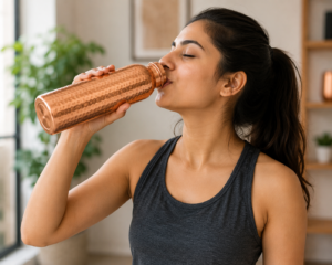 Benefits of Drinking Water from a Copper Bottle