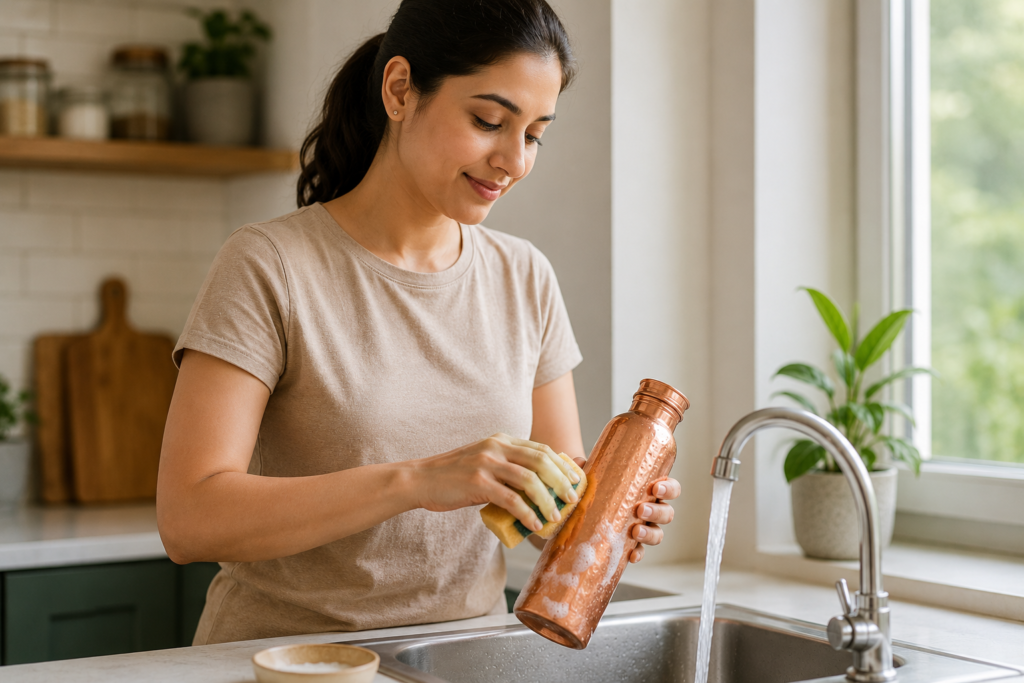 How to Clean a Copper Water Bottle