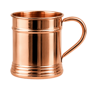 Pure Copper Mug – Handcrafted Ayurvedic Drinkware-new