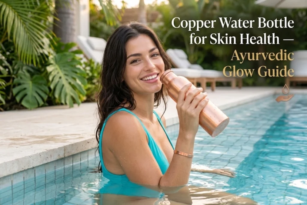 Copper Water Bottle for Skin Health